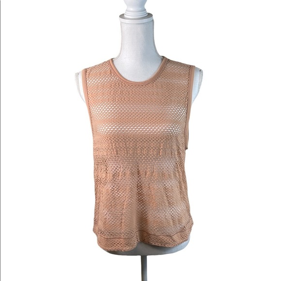 lululemon athletica Tops - Lululemon Open Mesh Relaxed Fit Tank